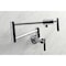 Kingston Brass KS4101CKL Kaiser Wall Mount Pot Filler Faucet, Polished Chrome KS4101CKL - alternate 2